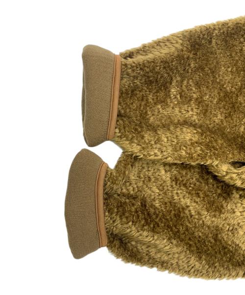 Needles（ニードルズ）Needles (ニードルズ) Needles　Andre Hoody Synthetic Fur　プルオーバーパーカー ブラウン サイズ:Sの古着・服飾アイテム