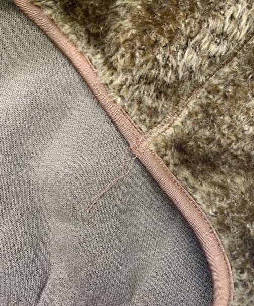 Needles（ニードルズ）Needles (ニードルズ) Needles　Andre Hoody Synthetic Fur　プルオーバーパーカー ブラウン サイズ:Sの古着・服飾アイテム