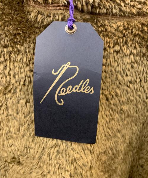 Needles（ニードルズ）Needles (ニードルズ) Needles　Andre Hoody Synthetic Fur　プルオーバーパーカー ブラウン サイズ:Sの古着・服飾アイテム