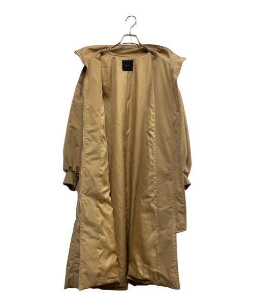 Spick and Span（スピックアンドスパン）Spick and Span (スピックアンドスパン) Spick and Span　中綿袖ボリュームコート ベージュ サイズ:SIZE 36の古着・服飾アイテム