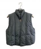 GUCCIグッチ）の古着「GUCCI　ダウンベスト」｜グレー