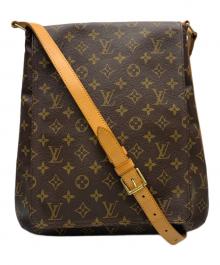 LOUIS VUITTON（ルイ ヴィトン）の古着「LOUIS VUITTON　モノグラム　ミュゼット　ショルダーバッグ」｜ブラウン
