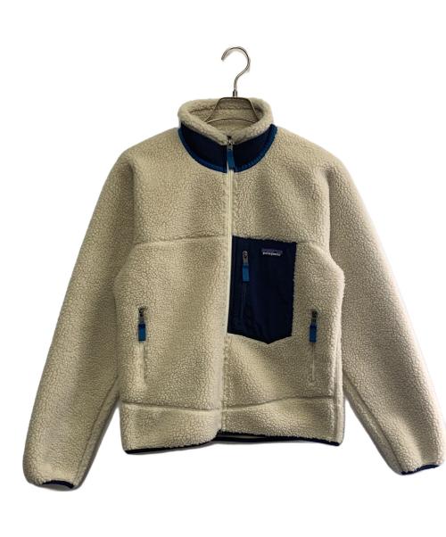 Patagonia（パタゴニア）Patagonia (パタゴニア) クラシックレトロXジャケット ネイビー×ベージュ サイズ:XS 未使用品の古着・服飾アイテム