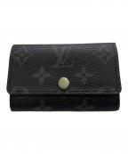 LOUIS VUITTONルイ ヴィトン）の古着「LOUIS VUITTON モノグラム・エクリプス キーケース ミュルティクレ6」｜ブラック