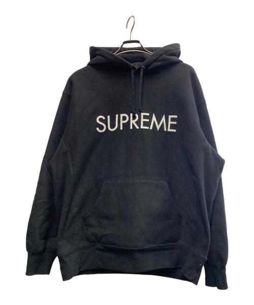 SUPREME（シュプリーム）SUPREME (シュプリーム) Supreme キャピタルロゴ パーカー ブラック サイズ:Lの古着・服飾アイテム