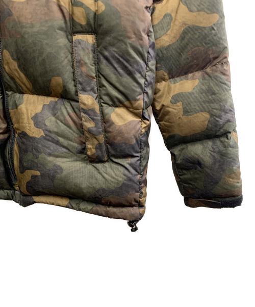 THE NORTH FACE（ザ ノース フェイス）THE NORTH FACE (ザ ノース フェイス) THE NORTH FACE　カーキ×ブラック　ダウンジャケット カーキ×ブラック サイズ:SIZE Lの古着・服飾アイテム