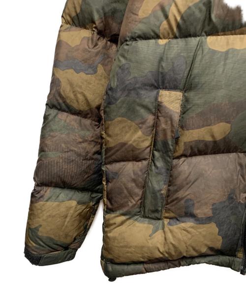 THE NORTH FACE（ザ ノース フェイス）THE NORTH FACE (ザ ノース フェイス) THE NORTH FACE　カーキ×ブラック　ダウンジャケット カーキ×ブラック サイズ:SIZE Lの古着・服飾アイテム