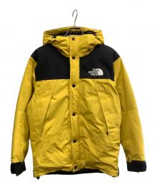 THE NORTH FACE（ザ ノース フェイス）の古着「THE NORTH FACE　マウンテンダウンジャケット」｜イエロー×ブラック
