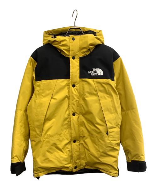 THE NORTH FACE（ザ ノース フェイス）THE NORTH FACE (ザ ノース フェイス) THE NORTH FACE　マウンテンダウンジャケット イエロー×ブラック サイズ:Ｍの古着・服飾アイテム
