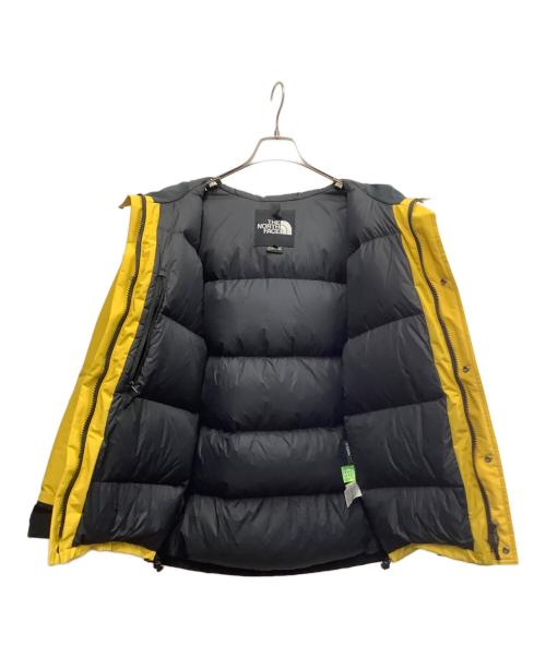 THE NORTH FACE（ザ ノース フェイス）THE NORTH FACE (ザ ノース フェイス) THE NORTH FACE　マウンテンダウンジャケット イエロー×ブラック サイズ:Ｍの古着・服飾アイテム