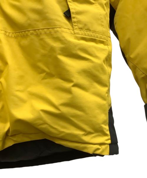 THE NORTH FACE（ザ ノース フェイス）THE NORTH FACE (ザ ノース フェイス) THE NORTH FACE　マウンテンダウンジャケット イエロー×ブラック サイズ:Ｍの古着・服飾アイテム