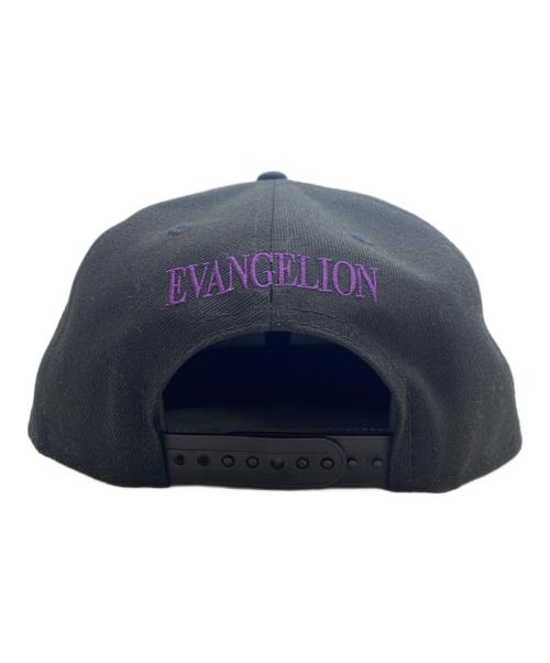 New Era（ニューエラ）New Era (ニューエラ) エヴァンゲリオン New Era　×　エヴァンゲリオンコラボ　キャップ ブラックの古着・服飾アイテム