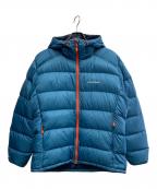 mont-bellモンベル）の古着「mont-bell　ライトアルパインダウンパーカ」｜ブルー×オレンジ