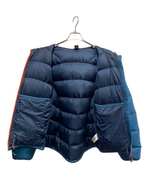 mont-bell（モンベル）mont-bell (モンベル) mont-bell　ライトアルパインダウンパーカ ブルー×オレンジ サイズ:XLの古着・服飾アイテム