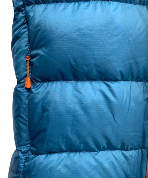 mont-bell（モンベル）mont-bell (モンベル) mont-bell　ライトアルパインダウンパーカ ブルー×オレンジ サイズ:XLの古着・服飾アイテム