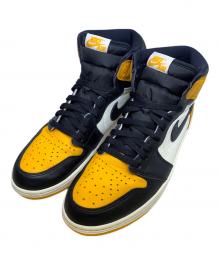 NIKE（ナイキ）の古着「 Air Jordan 1 Retro High OG（エアジョーダン1 レトロ ハイ OG "タクシー"）」｜ブラック×イエロー