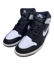 NIKE（ナイキ）の古着「Air Jordan 1 Retro High OG "Black/White" （エアジョーダン1 レトロ ハイ OG "ブラック/ホワイト"）」｜ブラック×ホワイト
