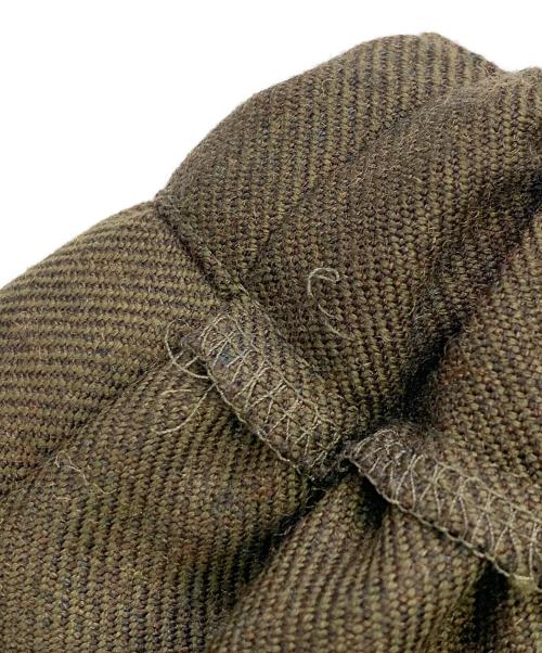 COMME des GARCONS（コムデギャルソン）COMME des GARCONS (コムデギャルソン) COMME des GARCONS　カーキ　ウールミディスカート カーキ サイズ:SIZE XSの古着・服飾アイテム