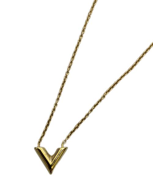 LOUIS VUITTON（ルイ ヴィトン）LOUIS VUITTON (ルイ ヴィトン) LOUIS VUITTON　エッセンシャルV　ネックレス ゴールドの古着・服飾アイテム