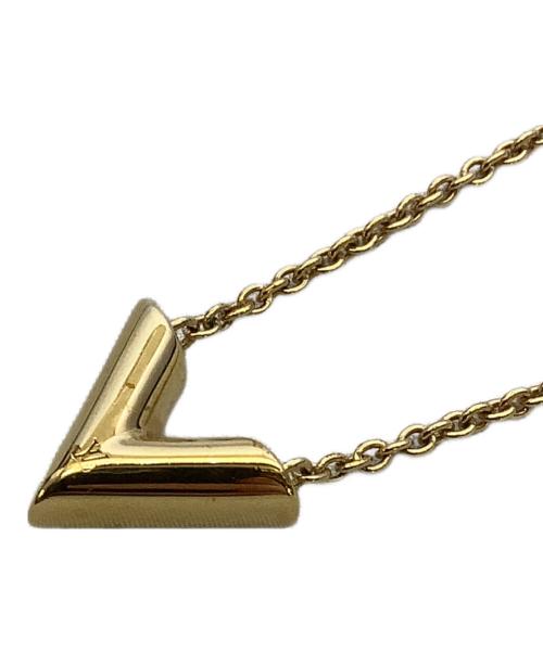 LOUIS VUITTON（ルイ ヴィトン）LOUIS VUITTON (ルイ ヴィトン) LOUIS VUITTON　エッセンシャルV　ネックレス ゴールドの古着・服飾アイテム