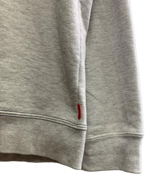 SUPREME（シュプリーム）SUPREME (シュプリーム) Split Crewneck Sweatshirt グレー×ブラック サイズ:Mの古着・服飾アイテム