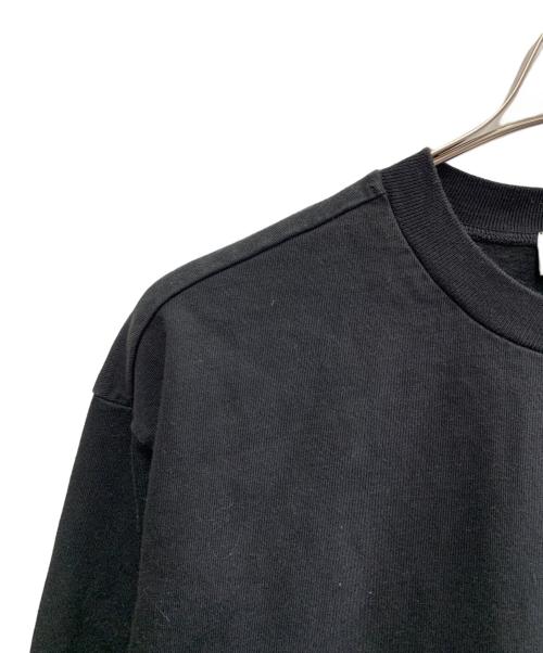 STONE ISLAND（ストーンアイランド）STONE ISLAND (ストーンアイランド) STONE ISLAND　長袖カットソー ブラック サイズ:SIZE Lの古着・服飾アイテム