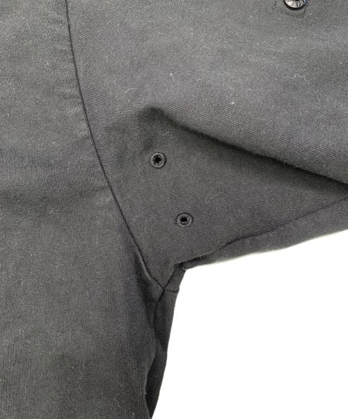 STONE ISLAND（ストーンアイランド）STONE ISLAND (ストーンアイランド) STONE ISLAND　長袖カットソー ブラック サイズ:SIZE Lの古着・服飾アイテム