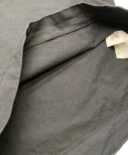 STONE ISLAND（ストーンアイランド）STONE ISLAND (ストーンアイランド) STONE ISLAND　長袖カットソー ブラック サイズ:SIZE Lの古着・服飾アイテム