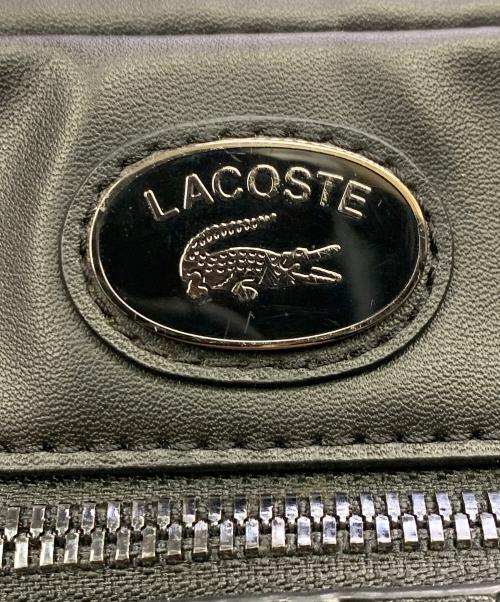 LACOSTE（ラコステ）LACOSTE (ラコステ) LACOSTE　ブラック　ミニショルダーバッグ ブラックの古着・服飾アイテム