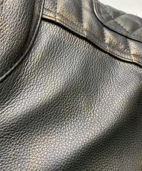 HARLEY-DAVIDSON（ハーレーダビッドソン）HARLEY-DAVIDSON (ハーレーダビッドソン) レザーライダースジャケット ブラック サイズ:Sの古着・服飾アイテム