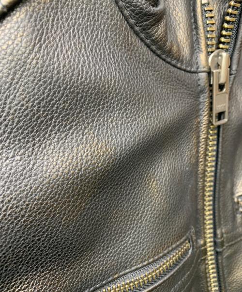 HARLEY-DAVIDSON（ハーレーダビッドソン）HARLEY-DAVIDSON (ハーレーダビッドソン) レザーライダースジャケット ブラック サイズ:Sの古着・服飾アイテム