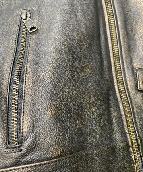 HARLEY-DAVIDSON（ハーレーダビッドソン）HARLEY-DAVIDSON (ハーレーダビッドソン) レザーライダースジャケット ブラック サイズ:Sの古着・服飾アイテム