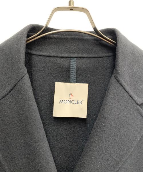 MONCLER（モンクレール）MONCLER (モンクレール) MONCLER　Kurhah　ダウン切替コート ネイビー サイズ:34の古着・服飾アイテム