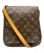 LOUIS VUITTONルイ ヴィトン）の古着「LOUIS VUITTON　モノグラム　ミュゼット・サルサ ロングショルダー　M51387」｜ブラウン