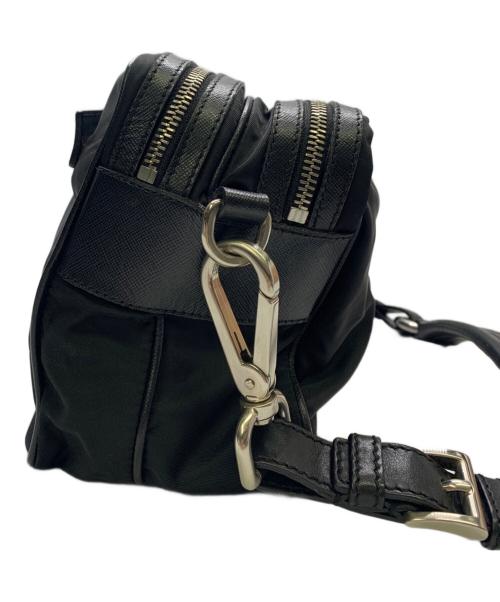 PRADA（プラダ）PRADA (プラダ) PRADA  ナイロンショルダーバッグ ブラックの古着・服飾アイテム