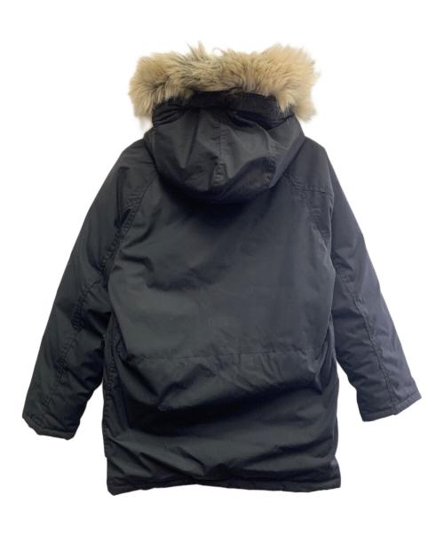 THE NORTHFACE PURPLELABEL（ザ・ノースフェイス パープルレーベル）THE NORTHFACE PURPLELABEL (ザ・ノースフェイス パープルレーベル) THE NORTHFACE PURPLELABEL　65/35 Long Serow　ダウンジャケット ブラック サイズ:Sの古着・服飾アイテム