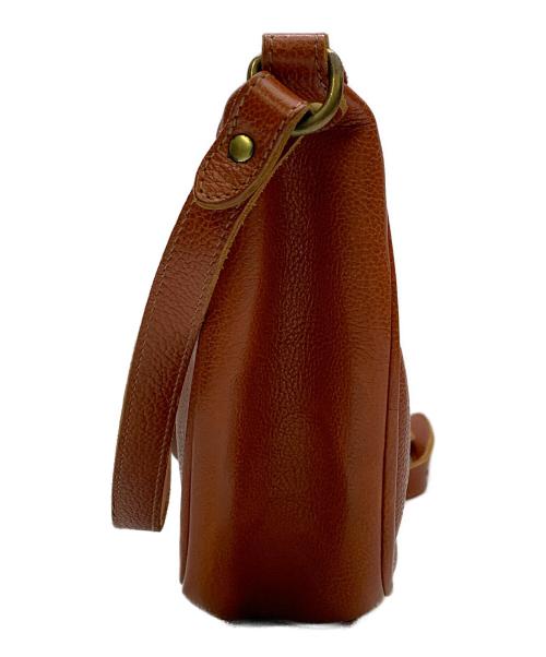 IL BISONTE（イル ビゾンテ）IL BISONTE (イル ビゾンテ) IL BISONTE　ブラウン　ショルダーバッグ ブラウンの古着・服飾アイテム