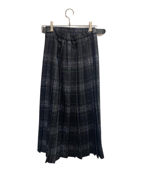 O'NEIL OF DUBLIN（オニールオブダブリン）O'NEIL OF DUBLIN (オニールオブダブリン) O'NEIL OF DUBLIN　キルトスカート グリーン×ネイビー サイズ:Sの古着・服飾アイテム