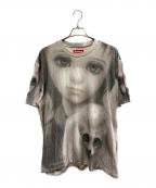 SUPREMEシュプリーム）の古着「Margaret Keane Best Friends S/S Top」｜グレー