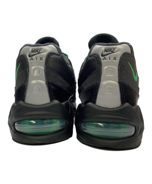 NIKE（ナイキ）NIKE (ナイキ) AIR MAX 95 ブラック×グリーン サイズ:UK　10の古着・服飾アイテム