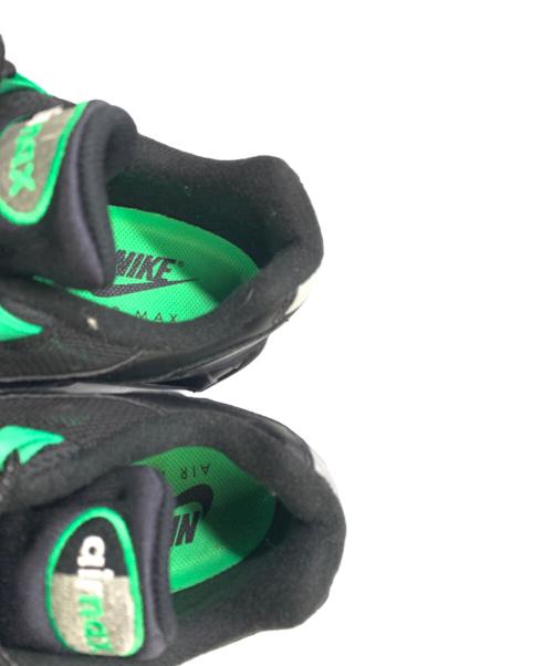 NIKE（ナイキ）NIKE (ナイキ) AIR MAX 95 ブラック×グリーン サイズ:UK　10の古着・服飾アイテム