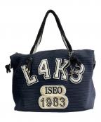 L4K3レイク）の古着「l4k3　Queen lake　2WAYバッグ」｜ネイビー