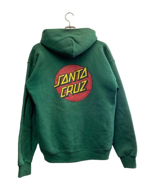 LEE（リー）LEE (リー) SANTA CRUZ (サンタクルーズ) LEE×SANTA CRUZ　90'sプルオーバーパーカー グリーン サイズ:Mの古着・服飾アイテム