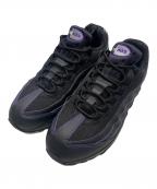 NIKEナイキ）の古着「AIR MAX 95 OG BLACK」｜ブラック×パープル