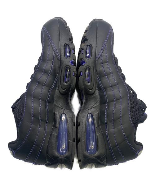 NIKE（ナイキ）NIKE (ナイキ)  AIR MAX 95 OG BLACK ブラック×パープル サイズ:UK　9の古着・服飾アイテム