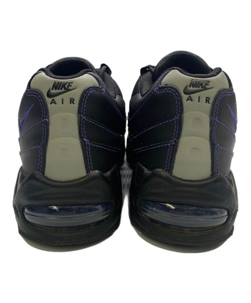 NIKE（ナイキ）NIKE (ナイキ)  AIR MAX 95 OG BLACK ブラック×パープル サイズ:UK　9の古着・服飾アイテム