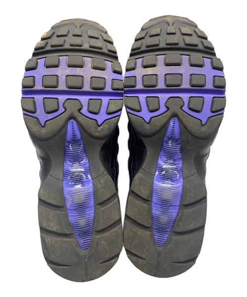 NIKE（ナイキ）NIKE (ナイキ)  AIR MAX 95 OG BLACK ブラック×パープル サイズ:UK　9の古着・服飾アイテム