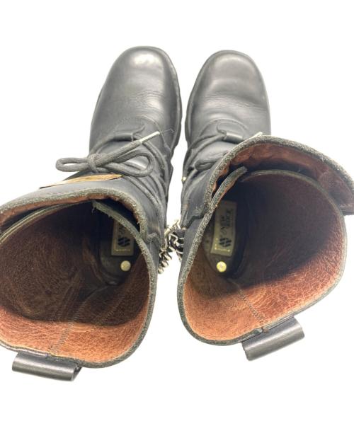 NEW ROCK（ニューロック）NEW ROCK (ニューロック) オールドエンジニアブーツ ブラック サイズ:サイズ表記無（参考サイズは推定となります）の古着・服飾アイテム