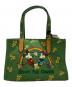 COACH（コーチ）の古着「COACH×Disney　キャンバストートバッグ」｜グリーン
