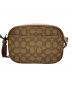 COACH (コーチ) DISNEY (ディズニー) COACH×Disney　シグネチャー　ミニジェイミーカメラバッグ ブラウン×ベージュ 未使用品：20000円